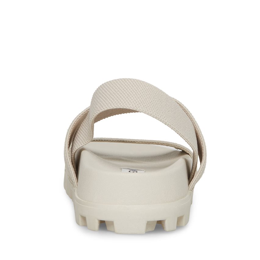 φλατ πεδιλα γυναικεια Steve Madden Landmark γκρι | GR-O894QNO
