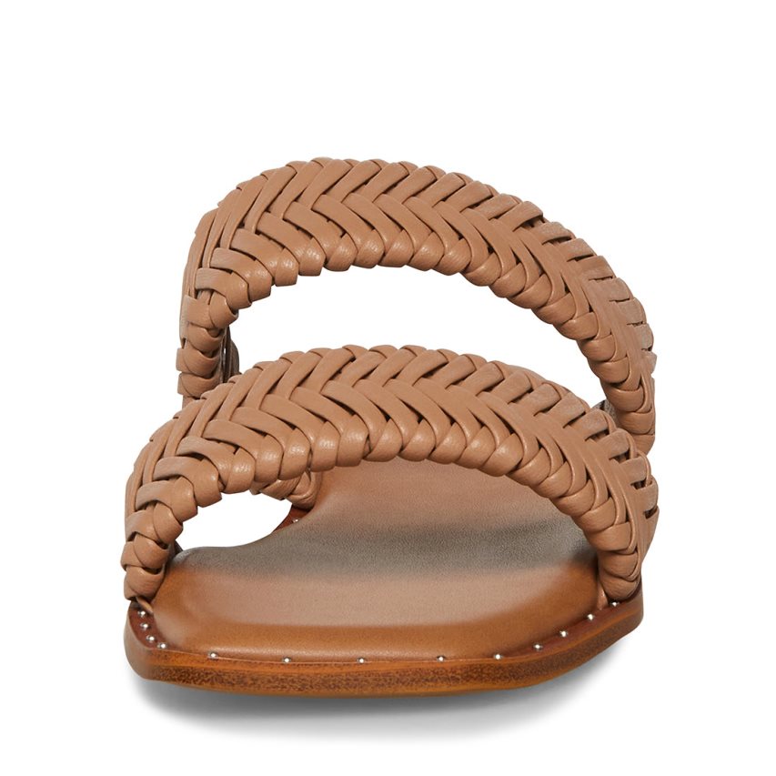 φλατ πεδιλα γυναικεια Steve Madden Sharyn καφε | GR-3O82QXR
