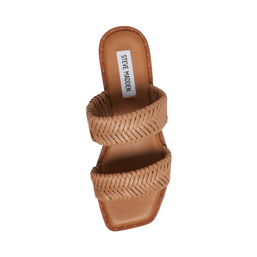 φλατ πεδιλα γυναικεια Steve Madden Sharyn καφε | GR-3O82QXR