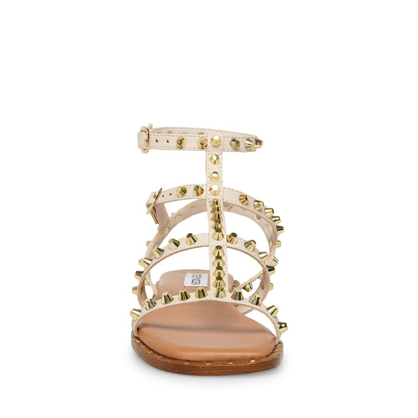 φλατ πεδιλα γυναικεια Steve Madden Sunnie Μπεζ | GR-864ORJO