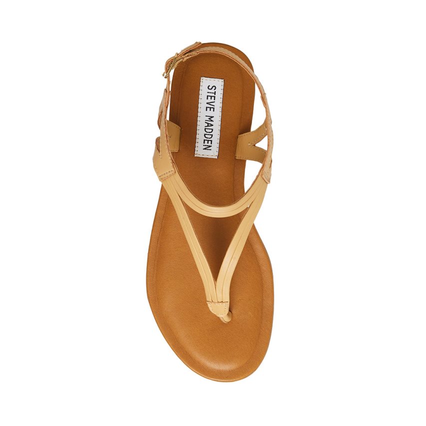 φλατ πεδιλα γυναικεια Steve Madden Sydney Μπεζ | GR-584OOLD