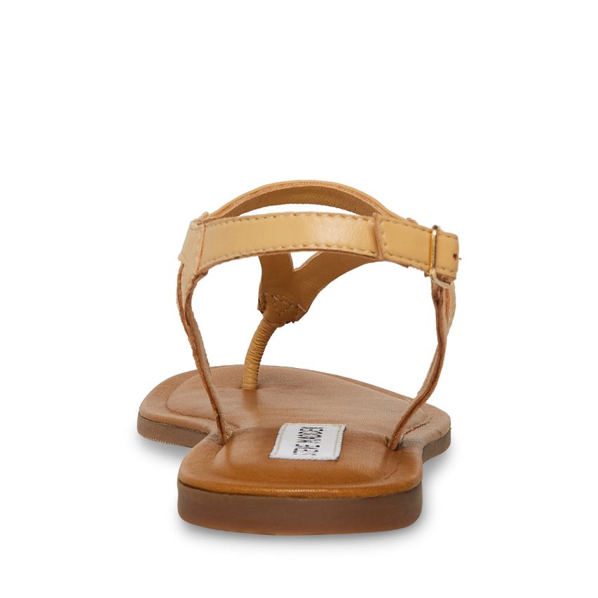 φλατ πεδιλα γυναικεια Steve Madden Sydney Μπεζ | GR-584OOLD
