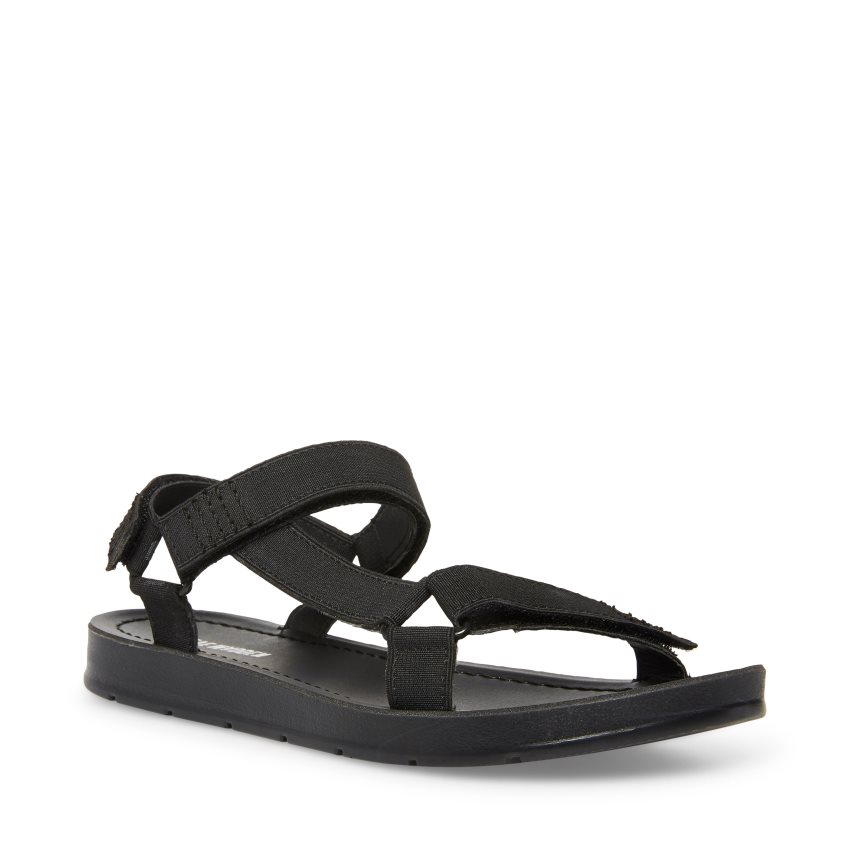 φλατ πεδιλα παιδικα Steve Madden Ahenley μαυρα | GR-8475ITG