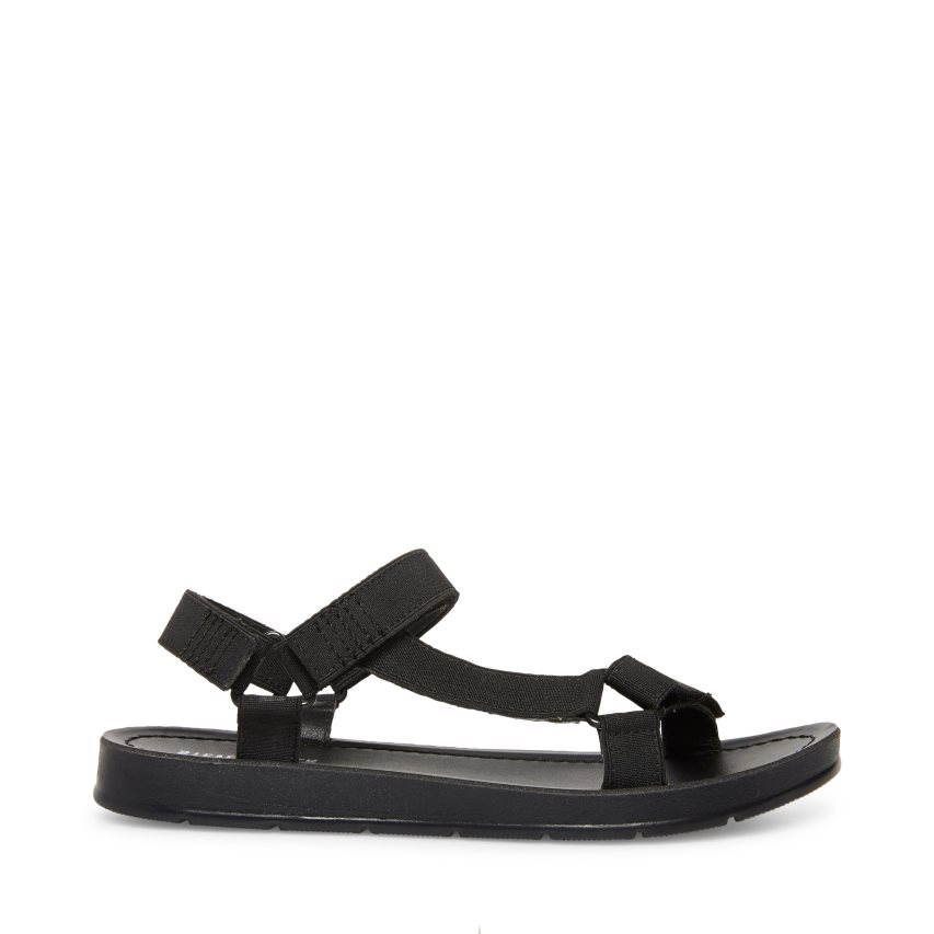 φλατ πεδιλα παιδικα Steve Madden Ahenley μαυρα | GR-8475ITG