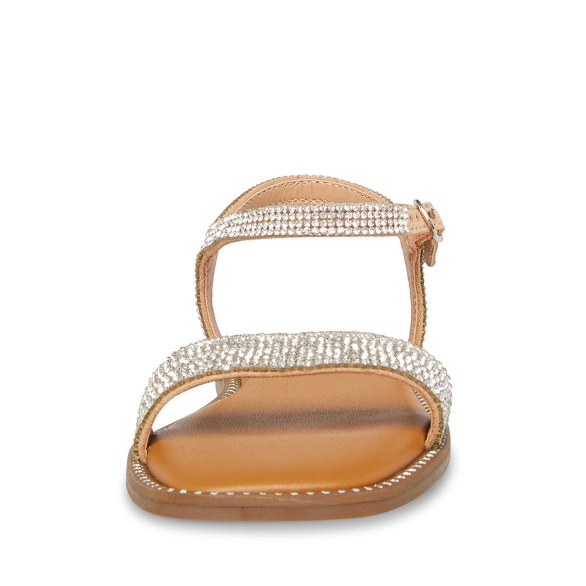 φλατ πεδιλα παιδικα Steve Madden Jnishar ασημι | GR-O738LUF
