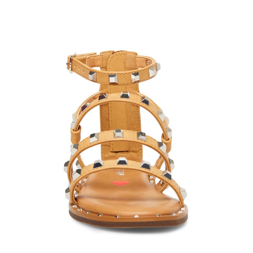 φλατ πεδιλα παιδικα Steve Madden Jtravel καφε | GR-2746ZXO