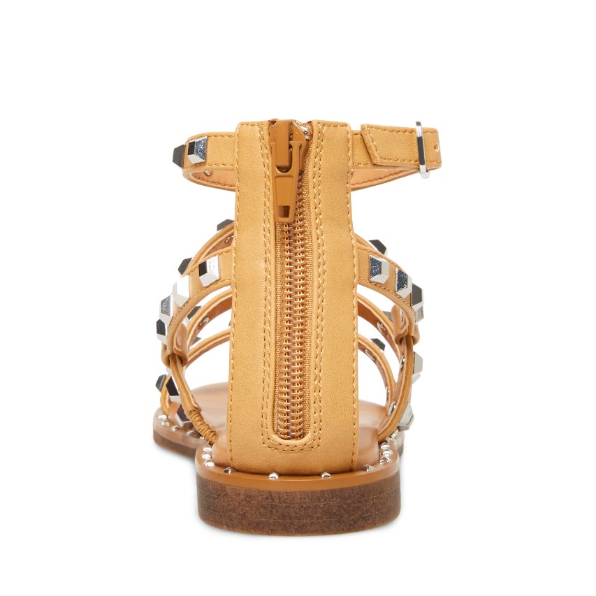 φλατ πεδιλα παιδικα Steve Madden Jtravel καφε | GR-2746ZXO
