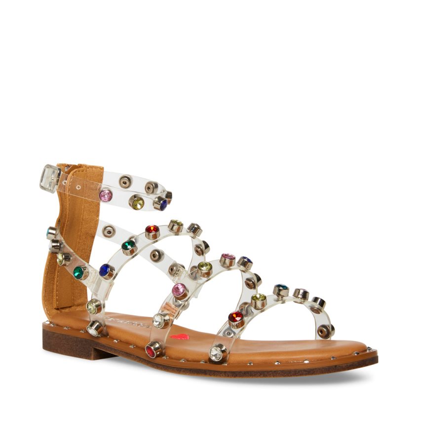 φλατ πεδιλα παιδικα Steve Madden Jtravel Πολύχρωμο | GR-52O3GFX