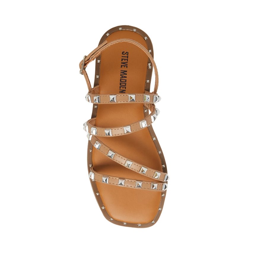 φλατ πεδιλα παιδικα Steve Madden Jtrick καφε | GR-45O1IHM