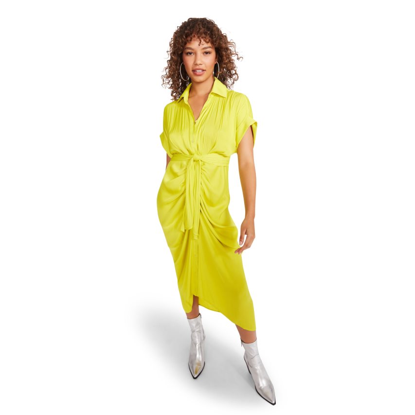 φορεμα γυναικεια Steve Madden Tori Citron κίτρινα | GR-9438YKC