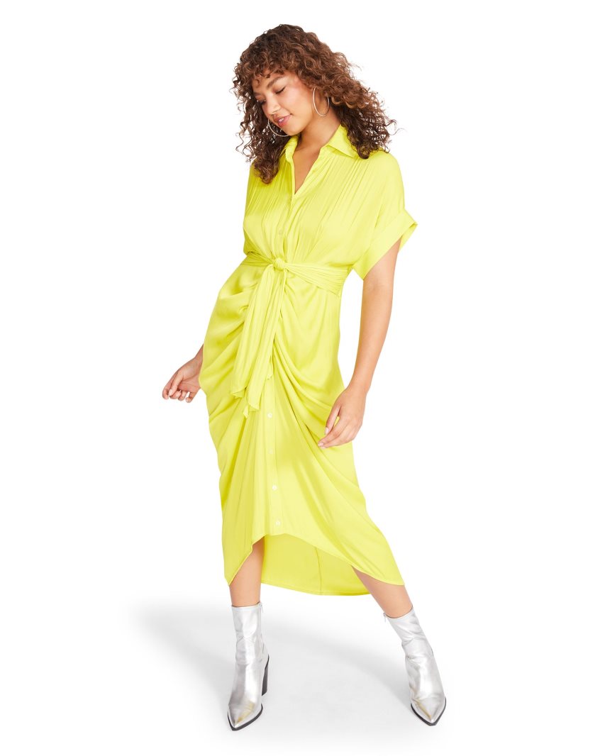 φορεμα γυναικεια Steve Madden Tori Citron κίτρινα | GR-9438YKC