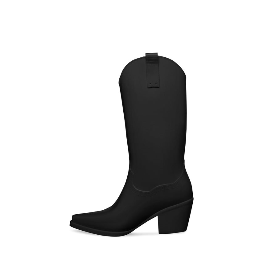 ψηλεσ μποτεσ γυναικεια Steve Madden Shallow μαυρα | GR-12O7RFL