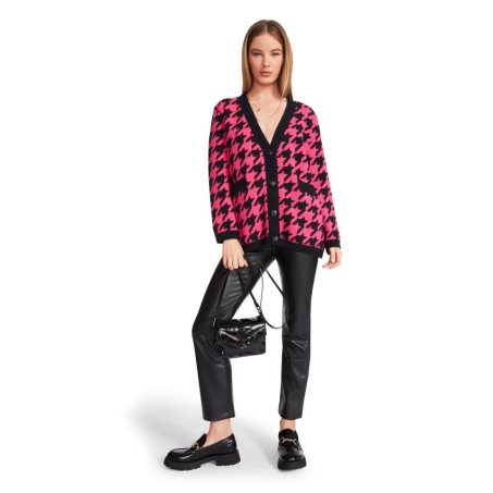 Cardigan γυναικεια Steve Madden Marina ροζ | GR-42O6OFG
