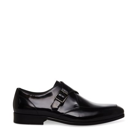 Loafers ανδρικα Steve Madden Tenzy μαυρα | GR-8O56IHL