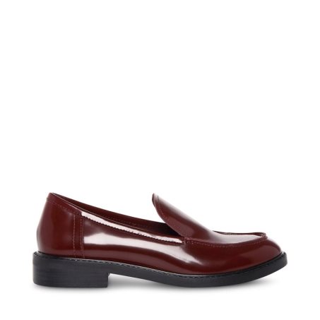 Loafers γυναικεια Steve Madden Larusso μπορντο | GR-57O1ODV