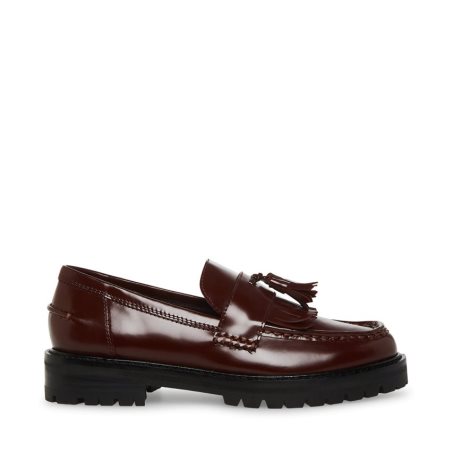 Loafers γυναικεια Steve Madden Minka μπορντο | GR-5194ABE