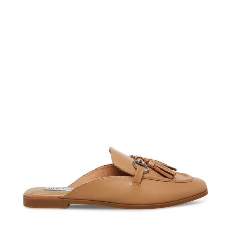 Mules γυναικεια Steve Madden Cayler δερματινα καφε | GR-2934GAW