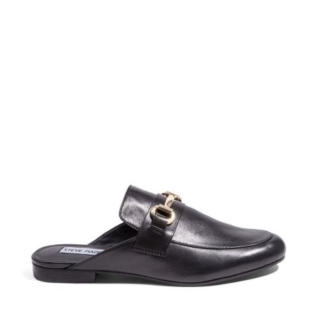 Mules γυναικεια Steve Madden Kandi δερματινα μαυρα | GR-2473HIT