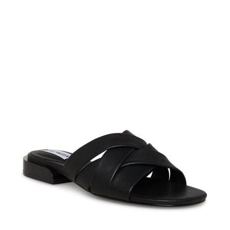 Mules γυναικεια Steve Madden Kessy μαυρα | GR-19O4EPR