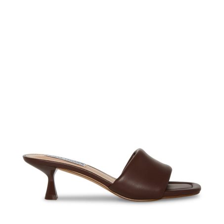 Mules γυναικεια Steve Madden Syrah σκούρο καφε | GR-2419HRB