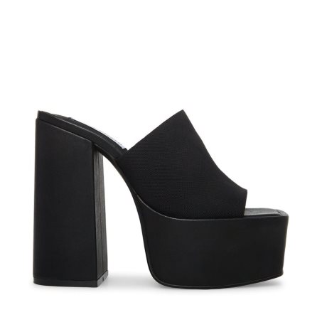 Mules γυναικεια Steve Madden Tristyn μαυρα | GR-O573DEV