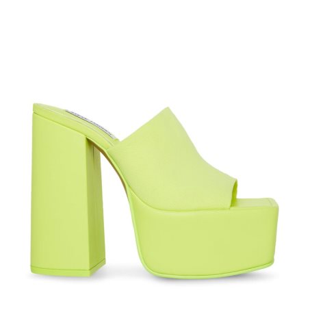 Mules γυναικεια Steve Madden Tristyn πρασινο | GR-38O4PNB