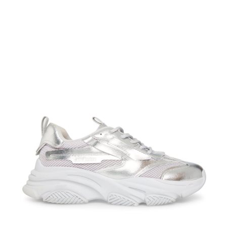 Αθλητικά Παπούτσια ανδρικα Steve Madden Possess ασημι | GR-32O1DQR
