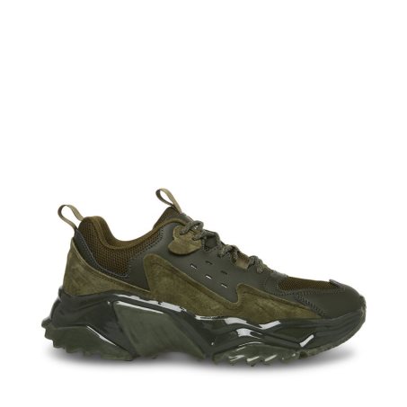 Αθλητικά Παπούτσια ανδρικα Steve Madden Ward Ελιά | GR-O784GYW