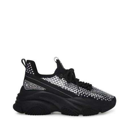Αθλητικά Παπούτσια γυναικεια Steve Madden Phantom μαυρα ασημι | GR-2981MIC