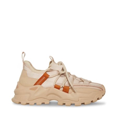 Αθλητικά Παπούτσια γυναικεια Steve Madden Keegan ανοιχτο καφε | GR-824OCHU