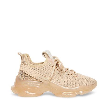 Αθλητικά Παπούτσια γυναικεια Steve Madden Maxima Μπεζ | GR-8O74KBI