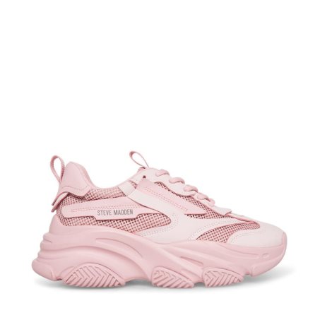 Αθλητικά Παπούτσια γυναικεια Steve Madden Possession Dusty ροζ | GR-O134HLU