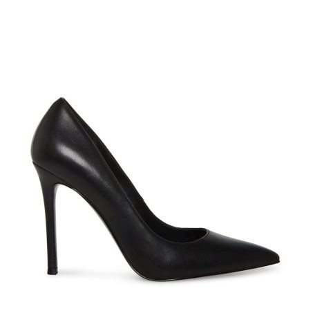 Τακούνια γυναικεια Steve Madden Evelyn δερματινα μαυρα | GR-2397OWN