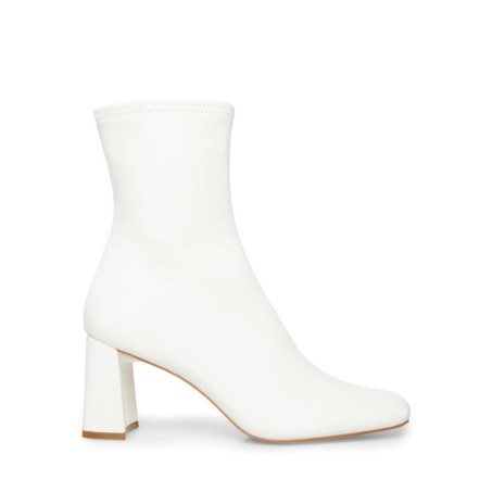μποτακια γυναικεια Steve Madden Hush ασπρα | GR-8742AZO