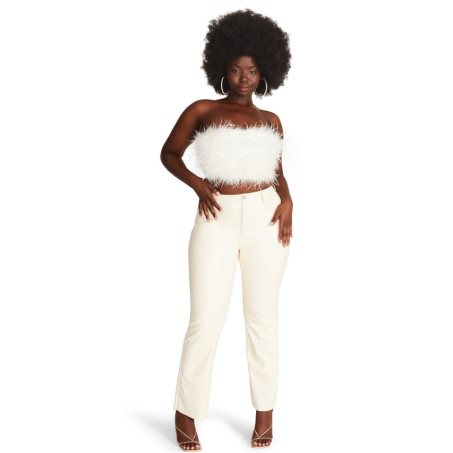 παντελονι γυναικεια Steve Madden Jolie Vanilla κρέμα | GR-5297BTQ