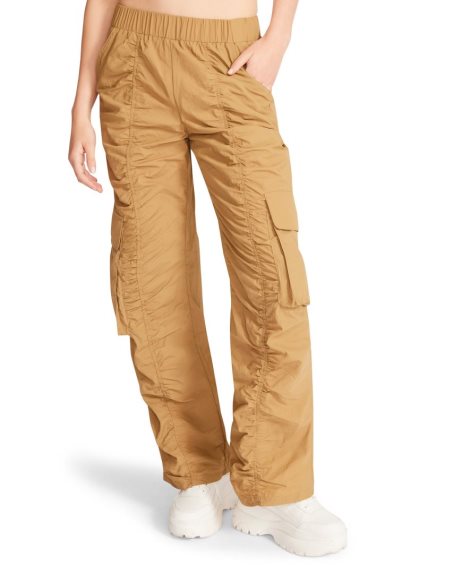 παντελονι γυναικεια Steve Madden Kenzie Μπεζ | GR-8127YKA
