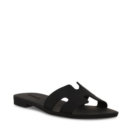 παντοφλεσ γυναικεια Steve Madden Hadyn-j μαυρα | GR-9853OUV