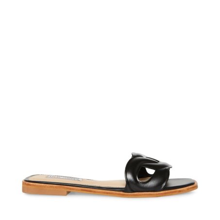 παντοφλεσ γυναικεια Steve Madden Helene μαυρα | GR-8O42WJL