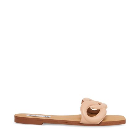 παντοφλεσ γυναικεια Steve Madden Marcie δερματινα ροζ | GR-6329XJK