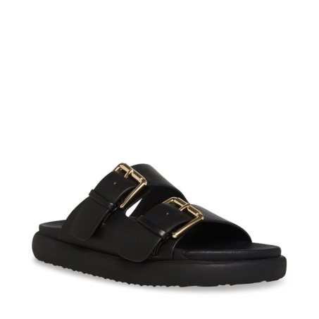παντοφλεσ γυναικεια Steve Madden Nevara μαυρα | GR-2971ZYE