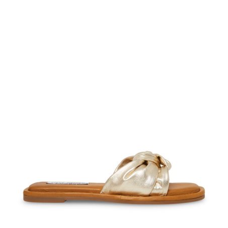 παντοφλεσ γυναικεια Steve Madden Tatiana χρυσο χρωμα | GR-8697NSK