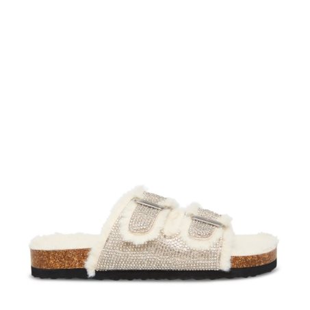 παντοφλεσ παιδικα Steve Madden Jleena ασημι | GR-8273TDJ
