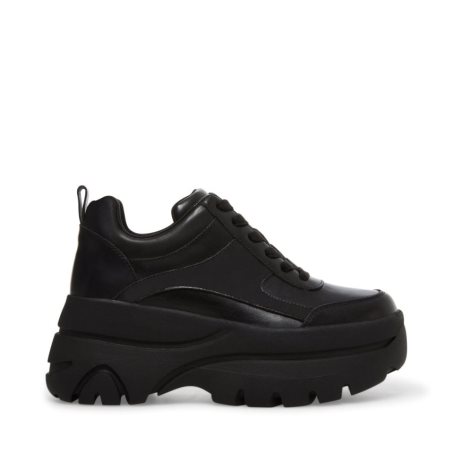 παπουτσια flatforms γυναικεια Steve Madden Hansel μαυρα | GR-13O4WEC