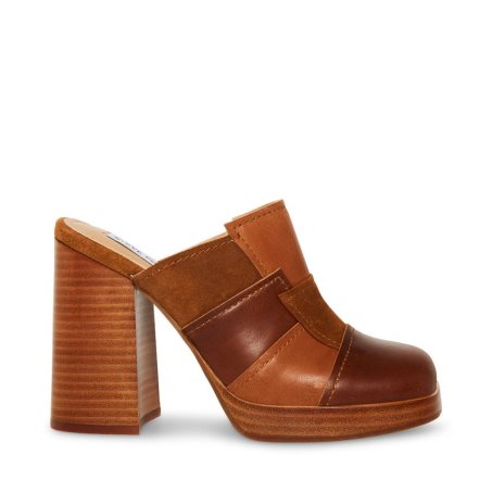 παπουτσια flatforms γυναικεια Steve Madden Lynx καφε | GR-25O1SWA