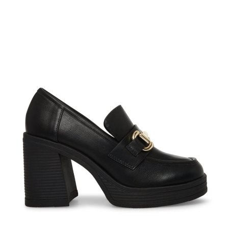 παπουτσια flatforms γυναικεια Steve Madden Nicole μαυρα | GR-8421FTL