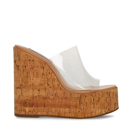 παπουτσια πλατφορμα γυναικεια Steve Madden Joanne καφε | GR-529OLUY