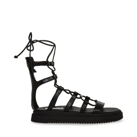 πεδιλα πλατφορμεσ γυναικεια Steve Madden Mel μαυρα | GR-5716MRS