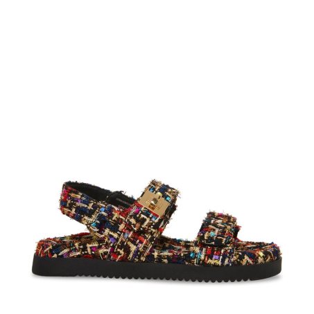 πεδιλα πλατφορμεσ γυναικεια Steve Madden Mona Πολύχρωμο | GR-8193QNE
