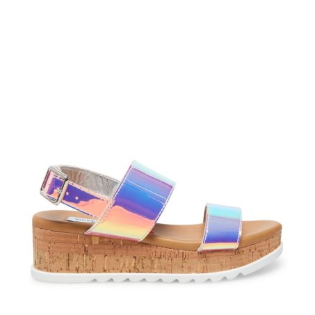 πεδιλα πλατφορμεσ παιδικα Steve Madden Jbrendaa Iridescent Πολύχρωμο | GR-1852HOG