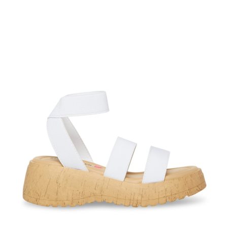 πεδιλα πλατφορμεσ παιδικα Steve Madden Jsammie ασπρα | GR-3872EJC